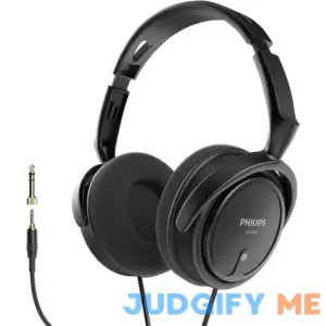 PHILIPS Over Ear Wired Stereo Headphones for Podcasts