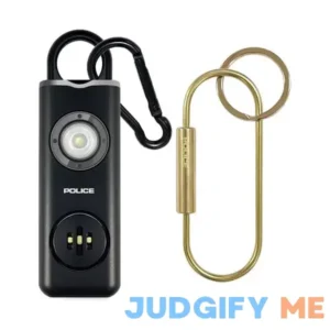 POLICE Personal Alarm Keychain for Women – 130dB Siren Alarm