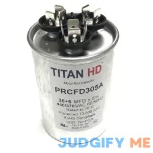 PRCFD305A 30+5 MFD Titan HD Run Capacitor