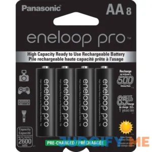 Panasonic BK-3HCCA8BA eneloop Rechargeable XX Batteries