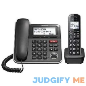 Panasonic Corded Phone System with Digital Answering Machine Kx-TGB85x Series 1 Handset