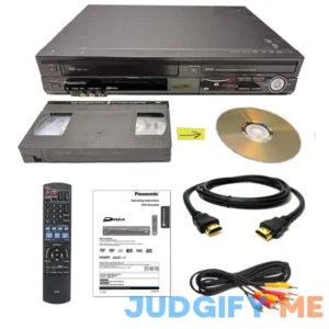 Panasonic Vhs To Dvd Recorder Vcr Combo W/remote