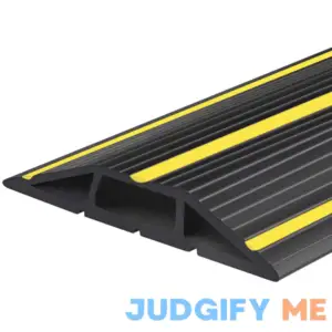 Papillon 10Ft Cord Cover Heavy Duty Cable Protector 3 Channels Contains Cords