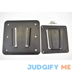 Paw International Polymer Rv TV Bracket Black 2 pc Set