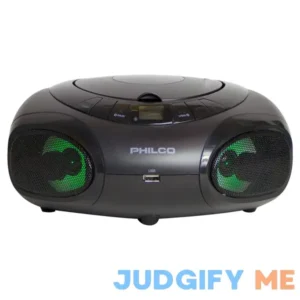 Philco Portable Bluetooth Boombox Cd Player with Am Fm Radio and Usb Playback