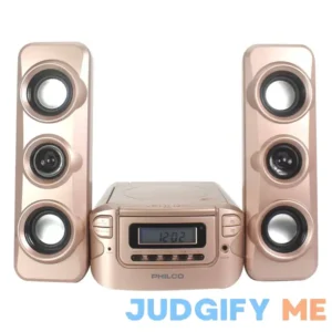 Philco Stereo Shelf Systems Compact CD Shelf System with Digital FM Stereo Radio