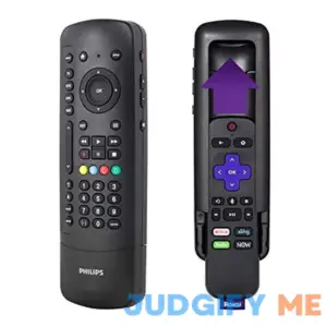Philips 4-Device Universal Remote Control Companion with Flip & Slide for Roku