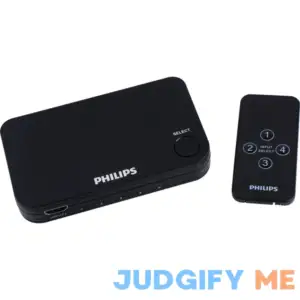 Philips 4 Port 2.2 HDMI Switch with Remote