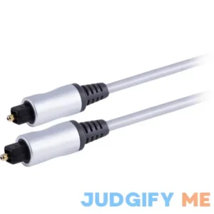 Philips 6' Elite Toslink Digital Fiber Optic Cable with 2 Mini Adapters