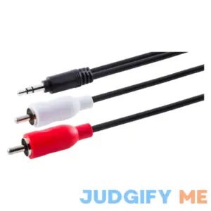 Philips 6' Y-Adapter Audio Cable. 3.5MM