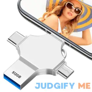 Photo Stick USB Flash Drive AOIRHLA 512GB Memory Stick USB 3.0 High Speed Thumb Drives Portable Mini Jump Drive Storage Device External Storage