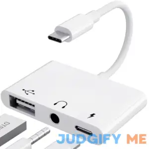 Pnbace Usb C to Usb Adapter 3 in 1 Usb C to 3.5mm Audio Adapter for iPad Usb Adapter