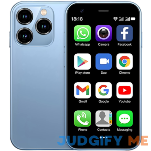 Pocket Pal ️ Worlds Smallest Phone Blue