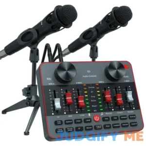 Podcast Equipment Bundle for 2 Mic Tiktok Video Content Creator Kit