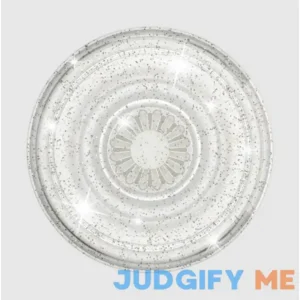 PopSockets Clear Glitter Silver PopGrip