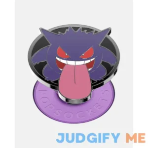 PopSockets PopGrip Cell Phone Grip & Stand Licensed Glow in the Dark Enamel Gengar Night Shade Pokemon