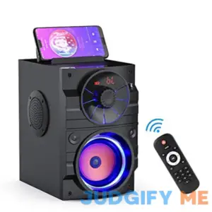 Portable Big Bluetooth Speakers with Light Wireless with Subwoofer Fm Radio