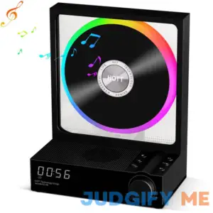 Portable CD Player Bluetooth 5.3 Desktop CD Player with Hi-Fi Speakers