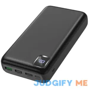 Portable-Charger-Power-Bank - 50000mAh Powerbank PD 30W and QC 4.0 Fast Charging External Battery Pack with USB-C LED 4 Outputs & 2 Inputs Portable