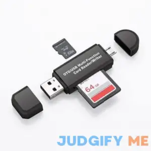 Portable High Speed Micro USB SD TF OTG Card Reader for Mobile Phone Laptop