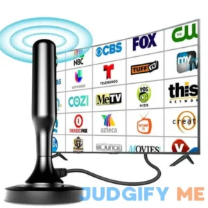 Portable Indoor & Outdoor TV Antenna for Smart TVs & Cars Long Range HD Reception