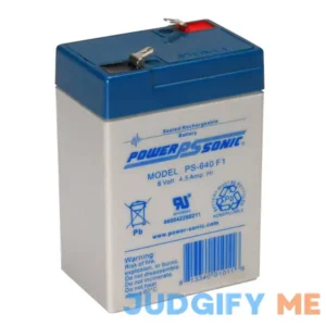 Power Sonic Ps-640 6V 4.5ah Battery