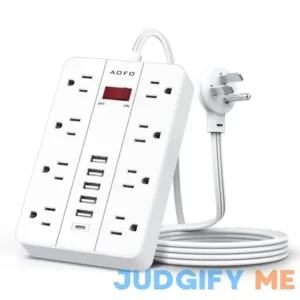 Power Strip Surge Protector with 6 USB (1USB C) Ports