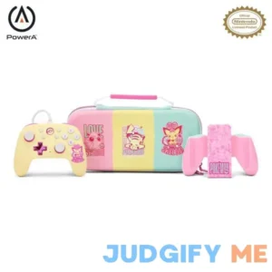 PowerA Nano Wired Controller with Protection Case and Comfort Grips