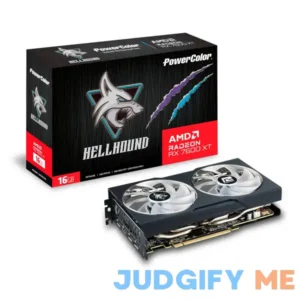 PowerColor RX 7600 XT Hellhound 16GB GDDR6 Graphic Card