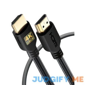 Powerbear 4K Hdmi Cable High Speed Hdmi Cables Braided Nylon & Gold Connectors