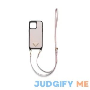 Prada Saffiano Leather Cover For Iphone 15 Pro Max