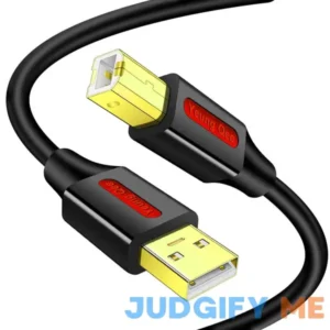 Printer Cable USB Printer Cable High Speed USB 2.0 A Male to Type B Male Printer Scanner Cable Cord Compatible with HP