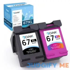 Printer Ink 67 67xl 67 XL Replacement for HP Ink 67 HP Printer Ink 67 HP 67 Ink Cartridges Black Color Combo Pack Deskjet 4100 2700 Ink Cartridges
