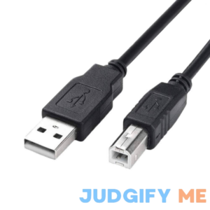 Printer to Computer USB Scanner Cable High Speed A Male to B Male Cord Compatible with HP