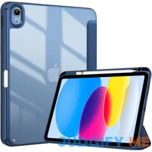 ProCase for iPad 10th Generation Case with Pencil Holder 2022 10.9 Inch Clear Back iPad 10 Case