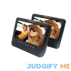 Proscan 7 inch Dual Screen Portable DVD Player