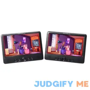 Proscan Elite 10.1 inch Dual Screen Portable DVD Media Player