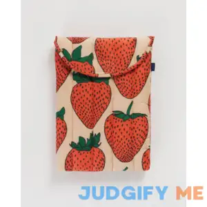 Puffy Laptop Sleeve 13"/14" - Strawberry