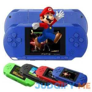 Pxp3 Portable Handheld Video Game Gaming Console Player Retro Sky Blue