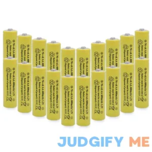 QBLPOWER Solar Light 1.2v AA Ni-CD 600mAh 2A Rechargable Batteries Cell for Garden/Lawn/Sidewalk Lamp