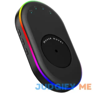 Qullqian LED Mouse Jiggler Undetectable Mouse Mover Device with Timer