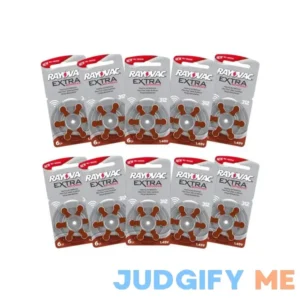 RAYOVAC Extra Hearing Aid Batteries Size 312 Box of 10