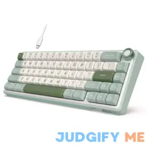 RK ROYAL KLUDGE R65 Wired Mechanical keyboard with Volume Knob