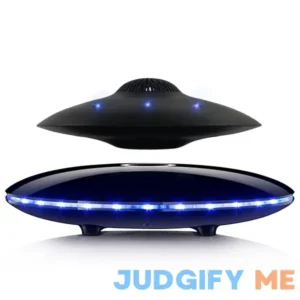 RUIXINDA Magnetic Levitating Bluetooth Speaker Levitating UFO Speakers with LED Lights