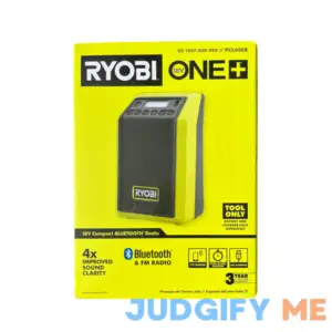 RYOBI ONE+ 18V Cordless Compact Radio with Bluetooth