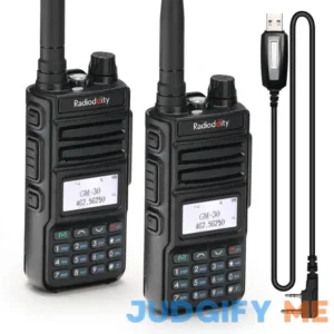 Radioddity GM-30 GMRS Handheld Radio 5W Long Range Two Way Radio for Adults