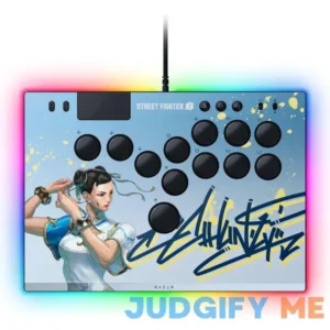 Razer Kitsune All-Button Optical Arcade Controller SF6 Chun-Li Edition for PlayStation 5 and PC