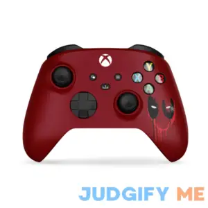 Red Deadpool Blood Splatter Xbox Series Controller Skin