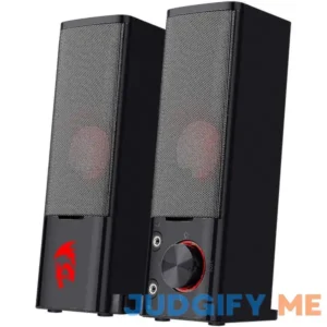 Redragon GS550 Orpheus PC Gaming Speakers 2.0 Channel Stereo Desktop Computer Sound Bar with Compact Maneuverable