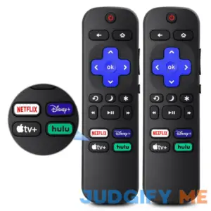Remote Control Replacement for All Roku TV for TCL TV/Hisense/Onn/Sharp Philips/Insignia/Jvc TVs